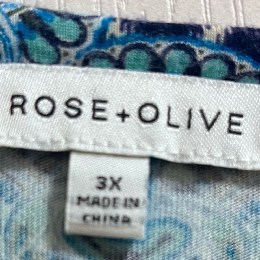 Rose + Olive women’s short sleeve top - Picture 5 of 5